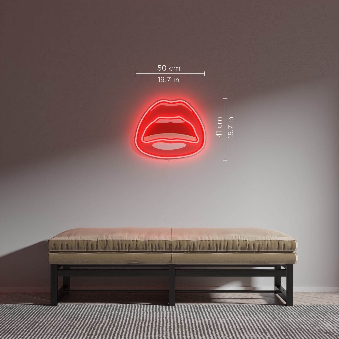 Red Lips by Tom Wesselmann - YELLOWPOP UK